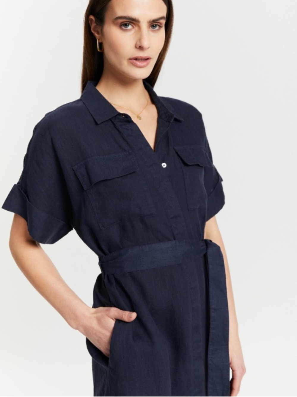 Assembly Label Kara Linen Dress - Picture 4 of 8